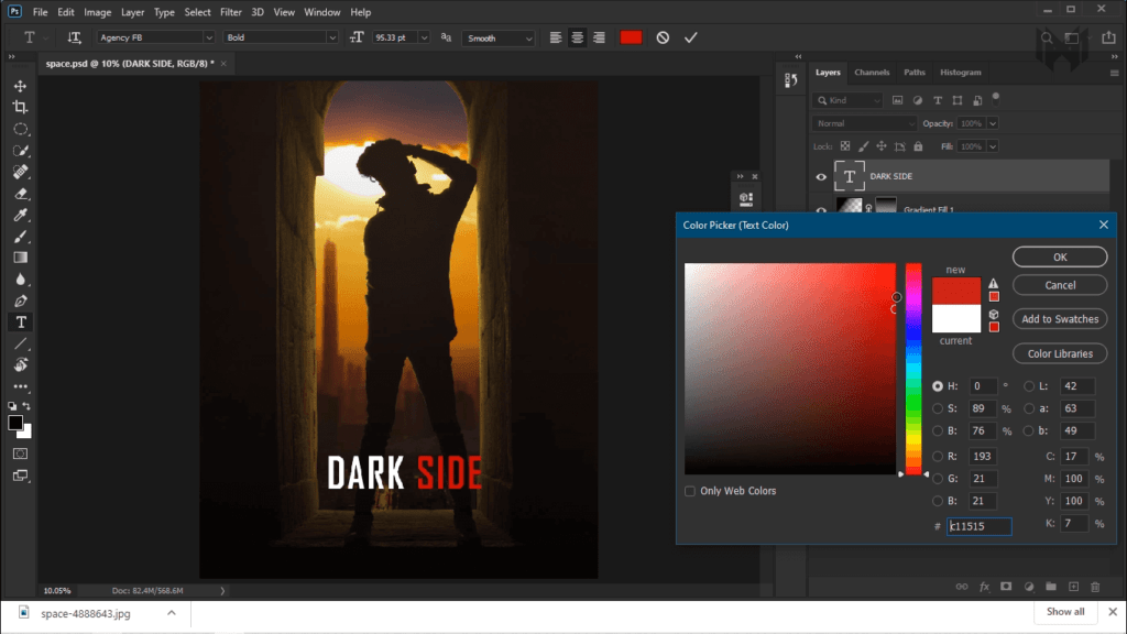 Dark Side Concept in photoshop | Manipulation Dark Side