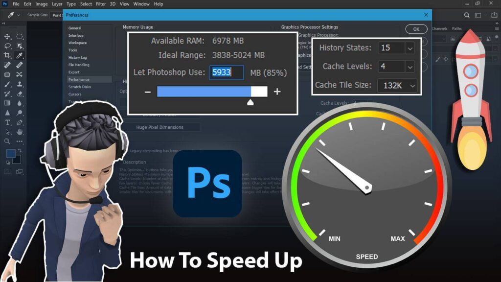 How To Speed Up Photoshop Faster Than Ever 2021 how-to-speed-up-photoshop