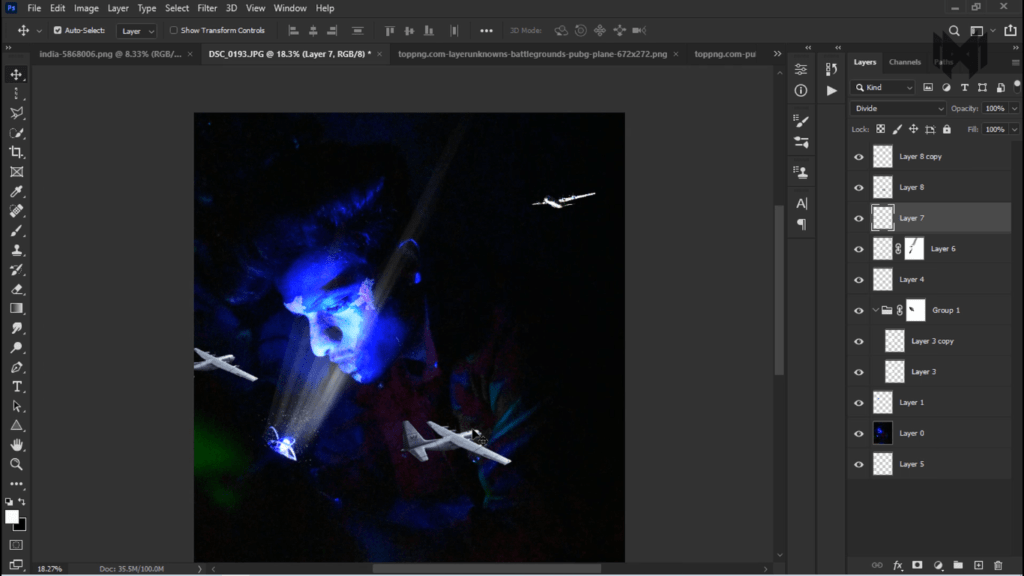 republic day photo manipulation In Photoshop 2021 Screenshot 297