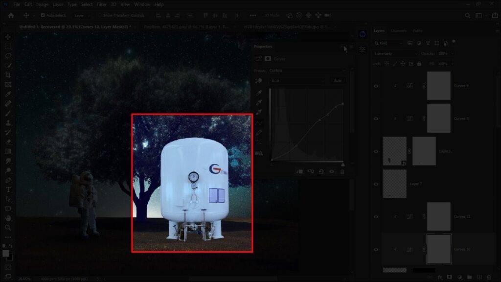Covid-19 Photo Manipulation In Photoshop 2021 After