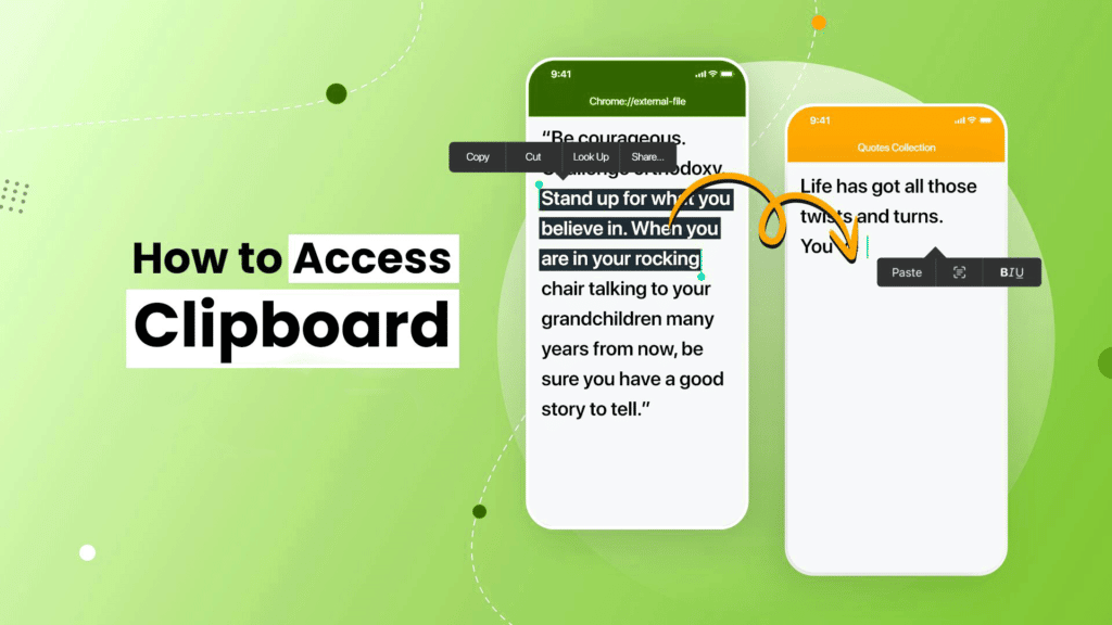 How to Access Clipboard on iPhone3