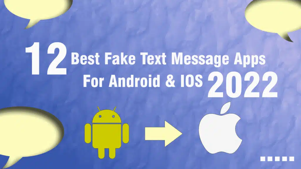 12 Best Fake Text Message Apps For Android IOS 2022 – Free Texts min