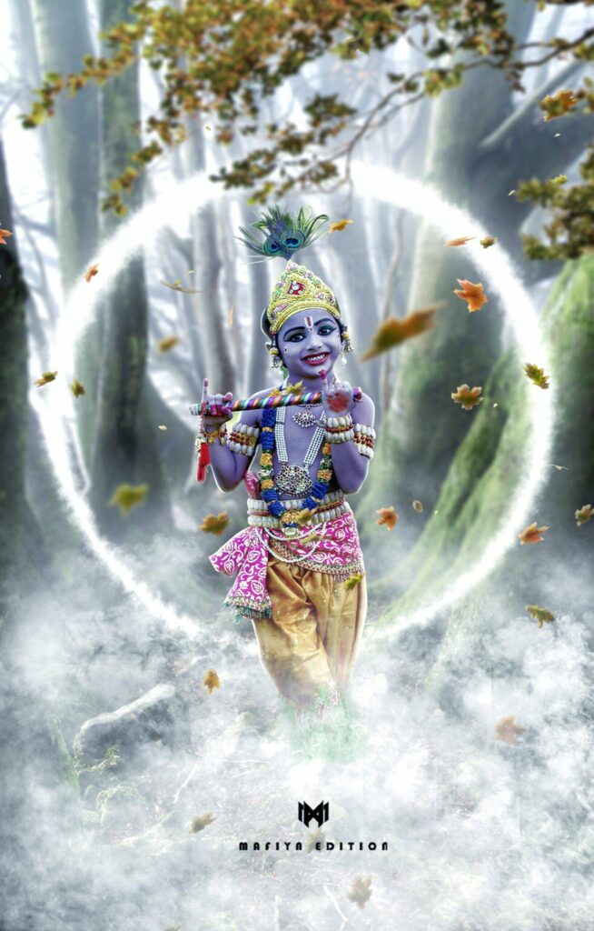 janmashtami photo manipulation