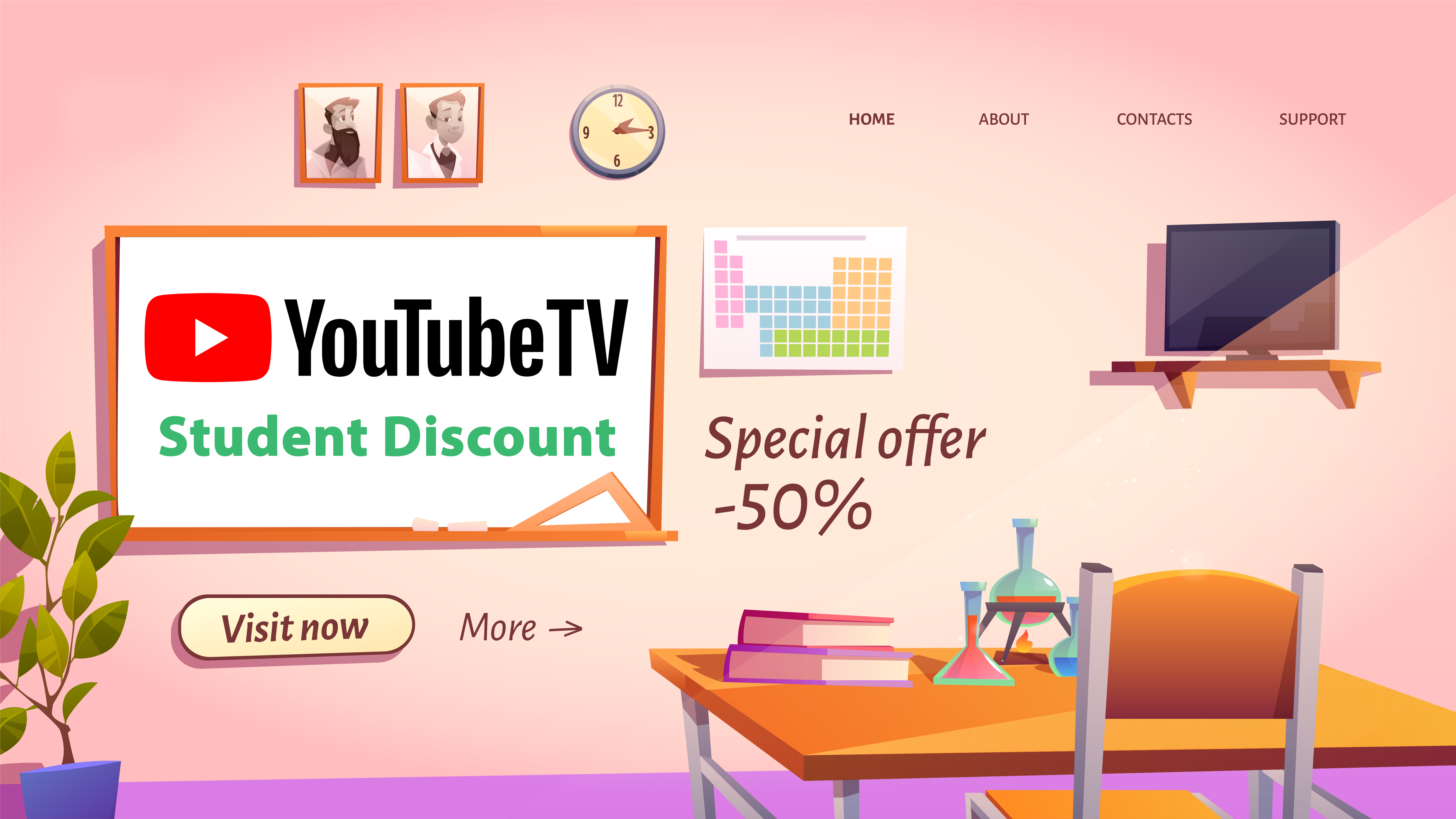 YouTube TV Student Discount