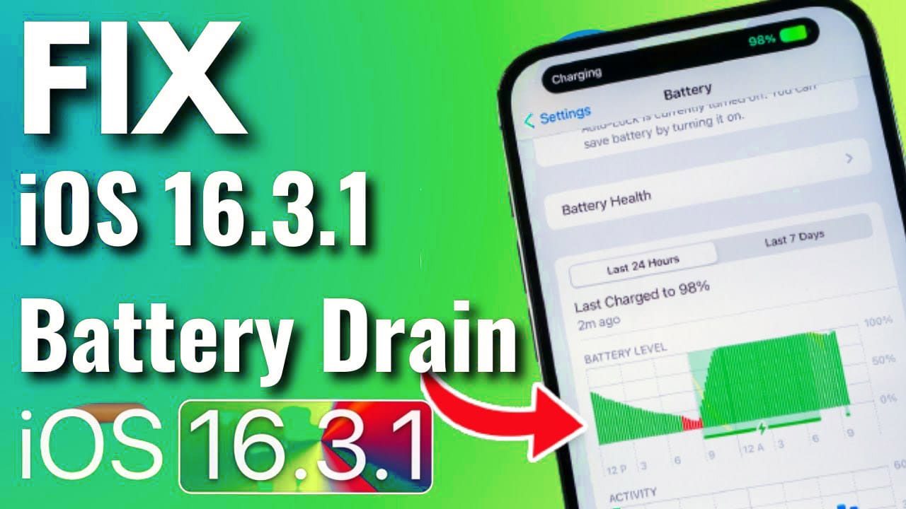How to fix ios 16.3.1 battery drain issue on iPhone in 2023
