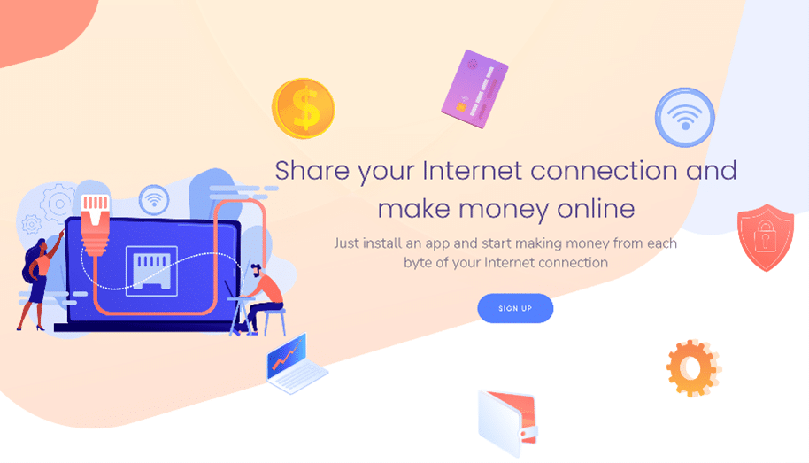 Make Money By Sharing Your Internet Data