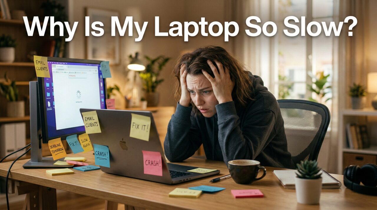 Why Is My Laptop So Slow? 14 Common Reasons and Fix Them