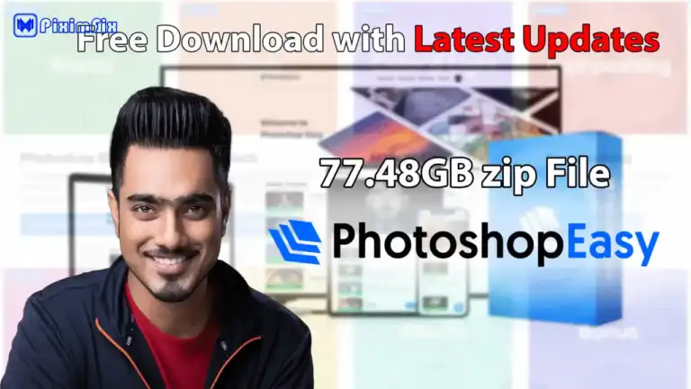 PiXimperfect Photoshop Easy Course 77.48GB zip File Free Download