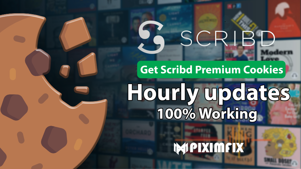 Get Scribd Premium Cookies