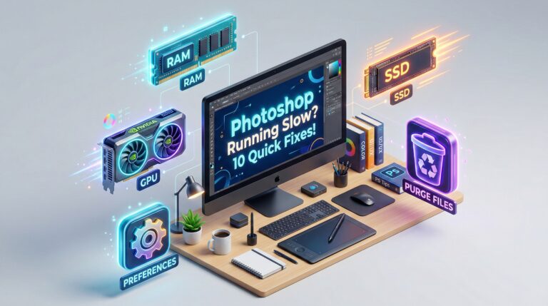 Photoshop Running Slow? 10 Quick Fixes!