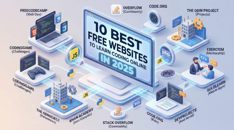 10 Best FREE Websites to Learn Coding Online in 2025