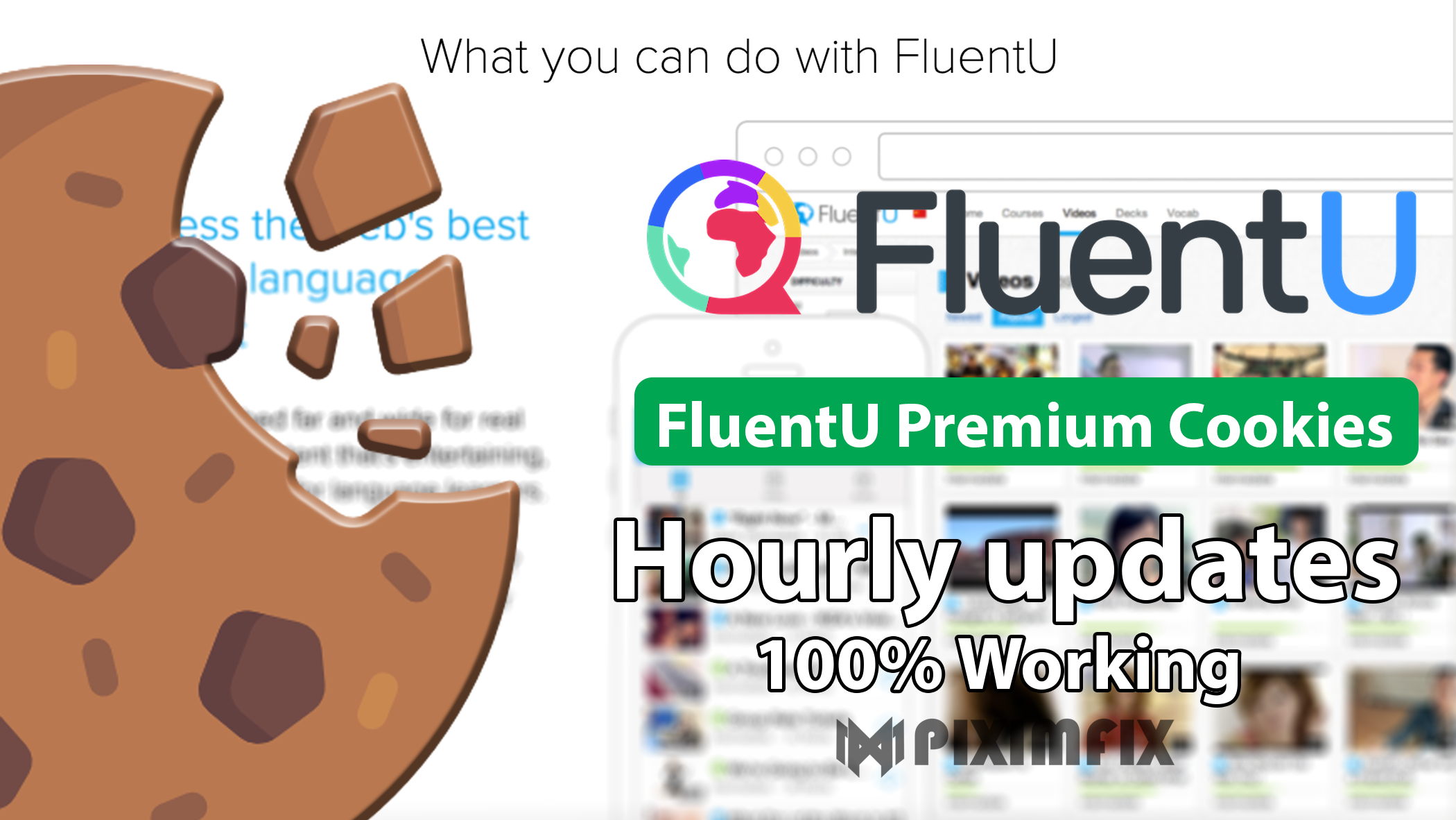 FluentU Premium Cookies