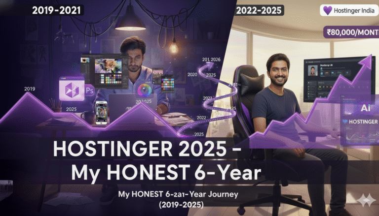Hostinger 2025 – My Honest 6-Year Journey (2019–2025) Still worth it?