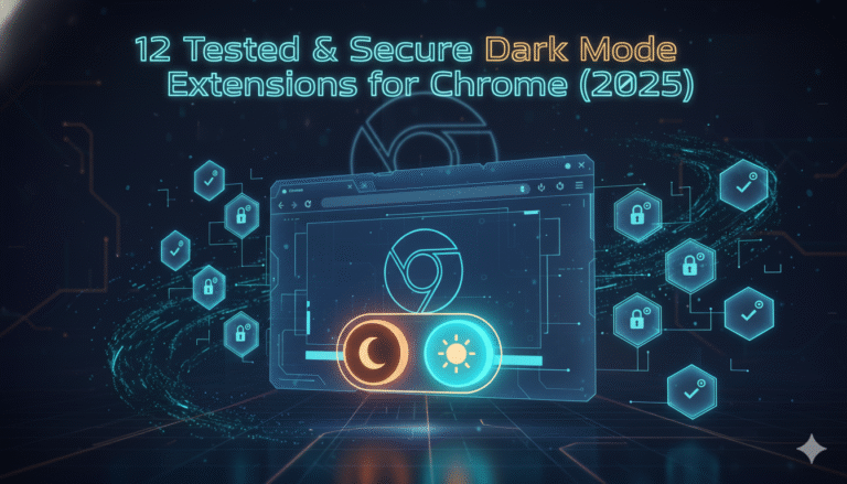 12 Best Dark Mode Extensions for Chrome 2025 | Tested & Secure