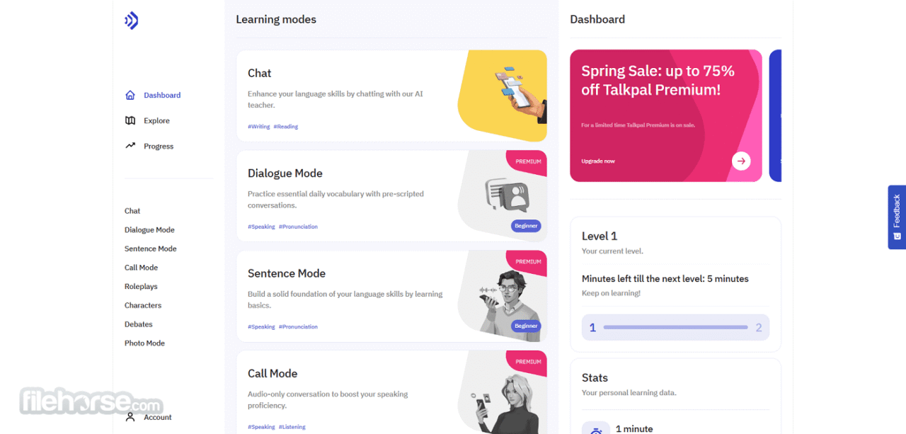 talkpal ai screenshot 01