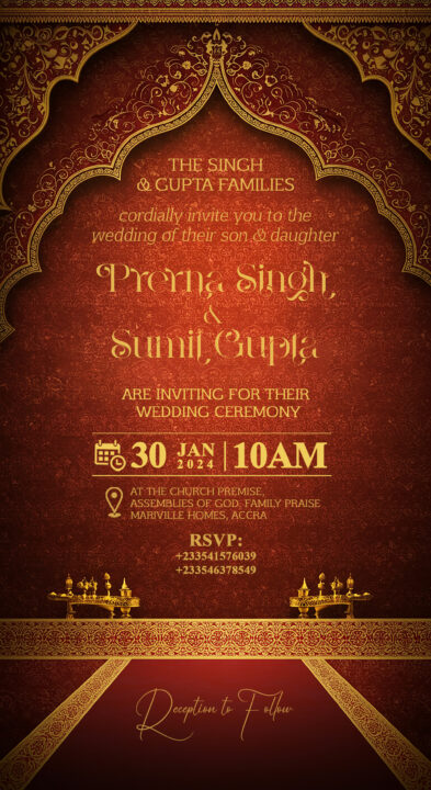 Indian Wedding Invitation