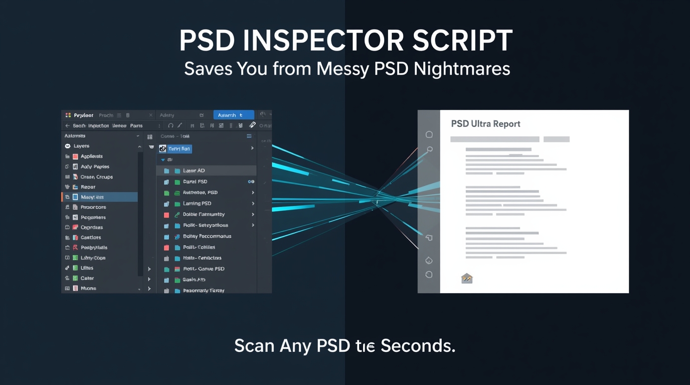 Photoshop PSD Inspector Script
