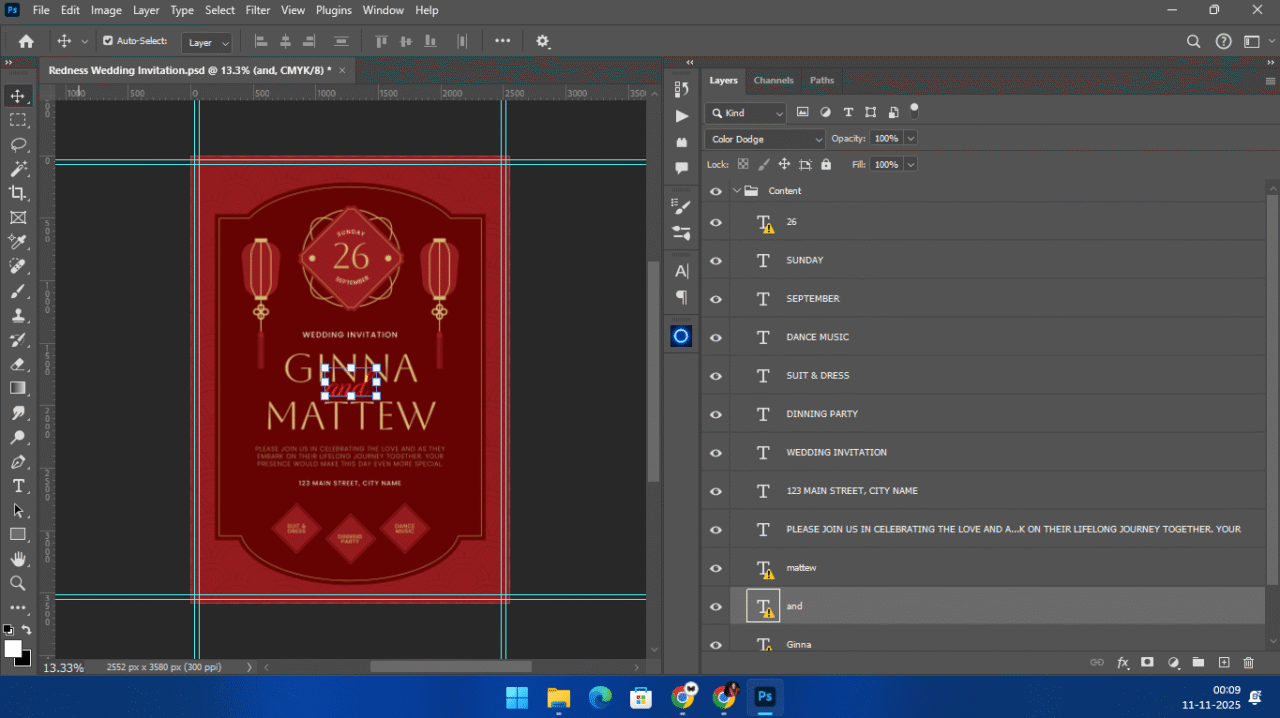 Wedding Invitation Template
